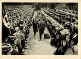 REICHSPARTEITAG NÜRNBERG 1935 WK II - Obergruppenführer V. TAGOW Besichtigt Das N.S.K.K. Vor Der Fahrt Nach Nürnberg I S - War 1939-45