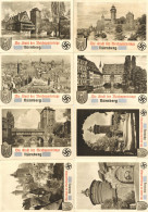 REICHSPARTEITAG NÜRNBERG WK II - 8 Versch. Serien-Karten REICHSPARTEITAG 1936 Verlag Wirthmann Meist Mit S-o I-II - Oorlog 1939-45