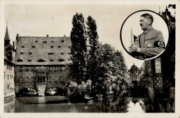 REICHSPARTEITAG NÜRNBERG WK II - PH N 2 Festpostkarte S-o 1934 I - Guerra 1939-45
