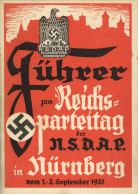 Reichsparteitag WK II Nürnberg (8500) Führer Zum Reichsparteitag Der NSDAP Zu Nürnberg Vom 1.-3. Septmber 1933, Zentralv - Guerra 1939-45