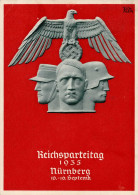 Reichsparteitag WK II Nürnberg (8500) 1935 Hitler Mit So-Stempel I-II - Weltkrieg 1939-45