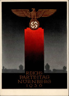 Reichsparteitag WK II Nürnberg (8500) 1936 Mit So-Stempel I-II - Guerre 1939-45