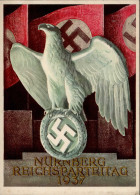 Reichsparteitag WK II Nürnberg (8500) 1937 Mit So-Stempel I-II - Guerre 1939-45