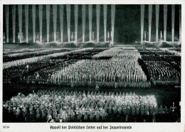 Reichsparteitag WK II Nürnberg (8500) 1936 Appell Der Politischen Leiter I-II (Eckbug) - Guerre 1939-45