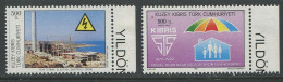 Turkey:Unused Stamps Electric Station And Social Theme, 1992, MNH - Ungebraucht