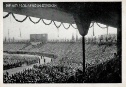 REICHSPARTEITAG NÜRNBERG 1934 WK II - Die HITLERJUGEND Im Stadion I - Guerra 1939-45