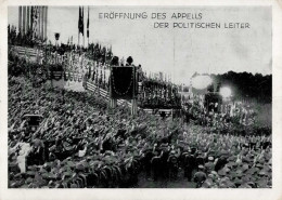 REICHSPARTEITAG NÜRNBERG 1934 WK II - Eröffnung Des Appells Der Politischen Leiter S-o I-II - Guerra 1939-45