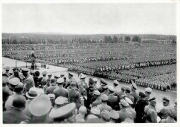 REICHSPARTEITAG NÜRNBERG 1935 WK II - Zerreiss Karte 14 Der Führer Spricht I - Oorlog 1939-45