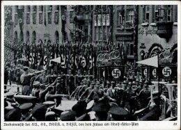 REICHSPARTEITAG NÜRNBERG 1937 WK II - Zerreiss 55 Vorbeimarsch Der SA SS NSKK NSFK S-o I-II - Guerra 1939-45