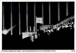 REICHSPARTEITAG NÜRNBERG 1938 WK II - Zerreiss 38/32 Der Führer Spricht Beim Appell Vor 180000 Politischen Leitern I - Guerra 1939-45