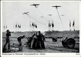 REICHSPARTEITAG NÜRNBERG 1938 WK II - Zerreiss 38/44 Vorführungen Der Wehrmacht - Flugzeugangriff Und Abwehr I - War 1939-45