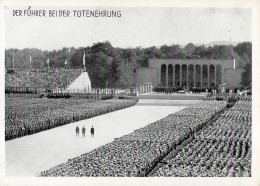 REICHSPARTEITAG NÜRNBERG 1934 WK II - Der Führer Bei Der Totenehrung I - Guerra 1939-45