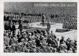 REICHSPARTEITAG NÜRNBERG 1934 WK II - Der Führer Spricht Zur SA Und SS S-o I - Guerre 1939-45