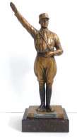 WK II SA Statue SA-Mann 1,9 Kg H=30cm Zur Vermählung Gewidmet Von Sturm 6/139 Max Beulich, Sehr Gut Erhalten - War 1939-45