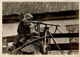 SS WK II - UNSERE WAFFEN-SS - (374) Sowjet-Widerstandsnest Wird Niedergekämpft Maschinengewehr I-II - Weltkrieg 1939-45