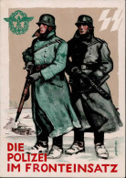 SS Polizei Im Fronteinsatz Tag Der Deutschen Polizei 1942 I-II - War 1939-45