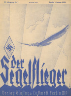 WK II HJ Lot Zeitschrift Der Segelflieger Verlag Klasing Und Co. Berlin 12 Hefte Kompleter Jahrgang Von 1934 I-II Im Gut - Weltkrieg 1939-45