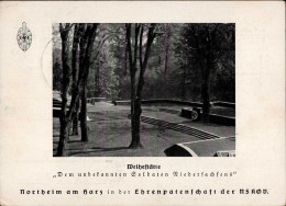 WK II RAD Reichsarbeitsdienst Northeim Am Harz Weihestätte I-II - Guerra 1939-45