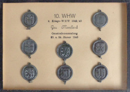 WHW WK II Gau Moselland  Straßensammlung 1942/43 I-II - Oorlog 1939-45