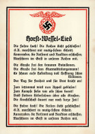 Soldatenlieder WK II Lied Von Wessel, Horst S-o Braunau Am Inn Des Führers Geburtstag 20. April 1938 I-II - Oorlog 1939-45