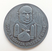 WK II Antisemitische Medaille 1939 I-II - Guerre 1939-45