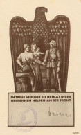 WK II Gedenkblatt Mit Stempel Und Unterschrift NSDAP Kreisleiter Wien (leicht Fleckig) - War 1939-45