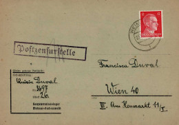 WK II KZ - Post BUCHENWALD Umschlag Mit Inhalt I-II - Guerre 1939-45