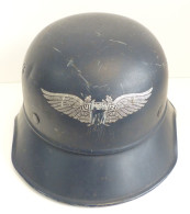 WK II Stahlhelm Luftschutz RL2 38/28 - Guerre 1939-45