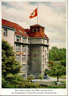 WK II Die Goldene Fahne DAF Auf Dem Turm Des Verlagshauses Georg Westermann I-II (RS Fleckig) - Guerre 1939-45