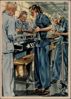 WK II Frauen Schaffen Für Euch Maschinenfabrik I-II Femmes - Weltkrieg 1939-45