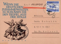 Bismarck-Propaganda Luftfeldpost 1943 I-II - Guerra 1939-45