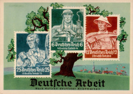 Deutsche Arbeit Werbeschau 30 Jahre Gruppe Süd 1941 I-II - Weltkrieg 1939-45