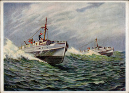 Kriegsmarine Schnellboote I-II - War 1939-45