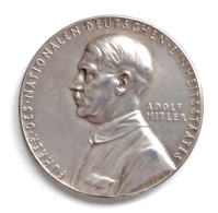 WK II Orden Gedenk Medaille (Silber 900er, 20 G) Auf Den Deutschen Friedensplan 1936, 35 Mm Durchm. - War 1939-45