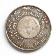 WK II Orden Gedenk Medaille (Silber 900er, 25 G.) Vom Reichskolonialbund 35 Mm Durchm. - War 1939-45