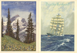 Schmucktelegramm WK II Lot Mit 6 Telegrammen (2 Davon Doppelt) - Oorlog 1939-45