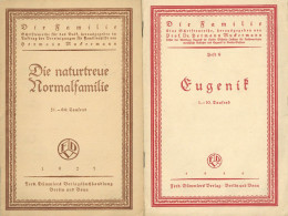 Buch WK II 2 Bände Die Familie Eine Schriftenreihe Für Das Volk  Herausgegeben Von Prof.Dr. Herrmann Muckerfeld Die Natu - 5. World Wars