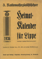 Buch WK II 3. Nationalsozialistischer Heimat-Kalender Für Lippe 1936, Verlag Lippische Staatszeitung Detmold, 190 S. II - 5. Guerre Mondiali