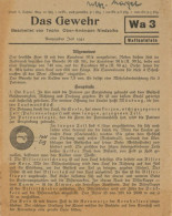 Buch WK II Beschreibung Das Gewehr 6 S., Verlag Voggenreiter Potsdam, Waffentafel Wa3 I-II - 5. Zeit Der Weltkriege