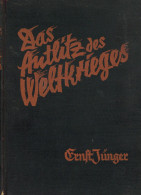 Buch WK II Das Antlitz Des Weltkrieges Fronterlebnisse Deutscher Soldaten Von Jünger, Ernst 1930, Verlag Neufeld Und Hen - 5. World Wars