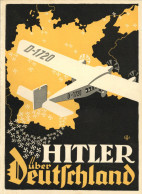 Buch WK II Hitler über Deutschland Von Heinrich Hoffmann Verlag Eher Nachf. GmbH München 1932, 89 Seiten Sehr Viele Bild - 5. Wereldoorlogen
