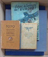 WK II 5 Bücher Aus Dem 3. Reich, Dabei Ein Sammelbild-Album, Ein Luftwaffen-Kalender Und Weitere II - 5. World Wars