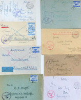 Feldpost WK II Lot Von 17 Belegen, Dabei Interessante Stempel, Luftfeldpost, EF MeF - War 1939-45