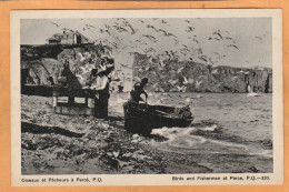 Perce Quebec Canada Old Postcard - Percé