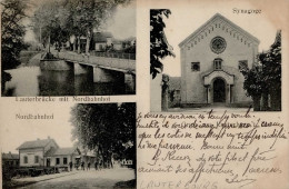 Synagoge Lauterbourg / Elsass Mit Nordbahnhof I-II Synagogue - Jewish