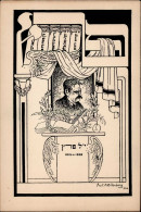 Judaika Jizchok Leib Perez Jüdischer Schriftsteller Erinnerungskarte I-II Judaisme - Judaísmo