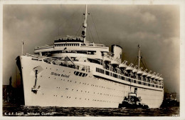 Wilhelm Gustloff KdF-Dampfer Photo Hans Hartz I-II - Passagiersschepen