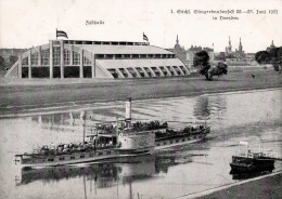 Dresden 1. Sächsisches Sängerbundesfest 1925 Mit So-Stempel I-II - Sonstige & Ohne Zuordnung