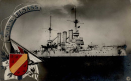 SMS Elsass Wappen I-II - Altri & Non Classificati