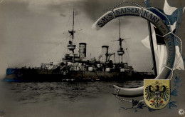 SMS Kaiser Karl Der Grosse Wappen I-II - Andere & Zonder Classificatie